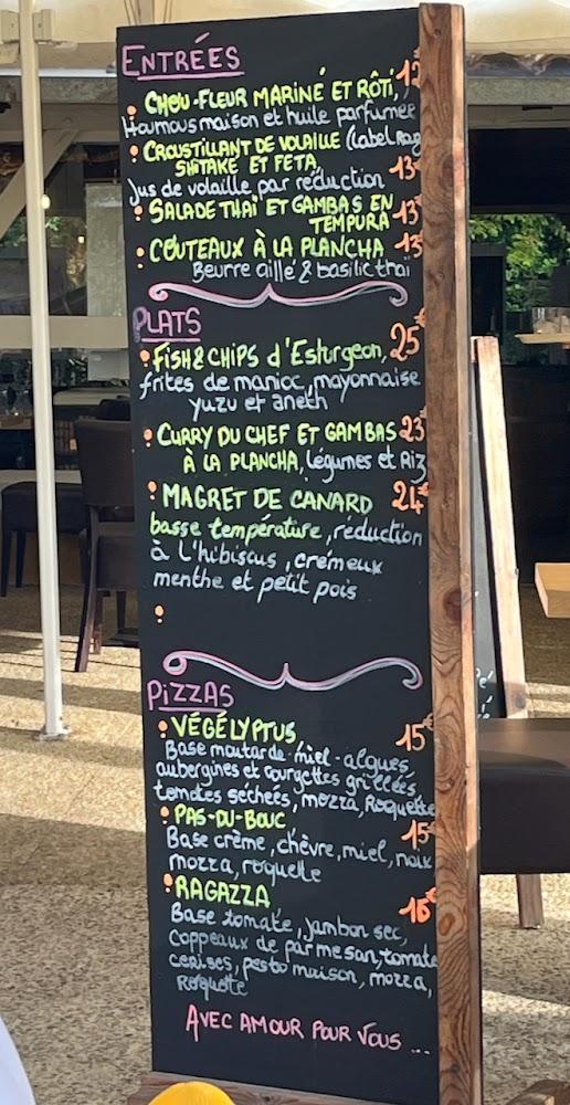 Le Calyptus - Menu Image 1